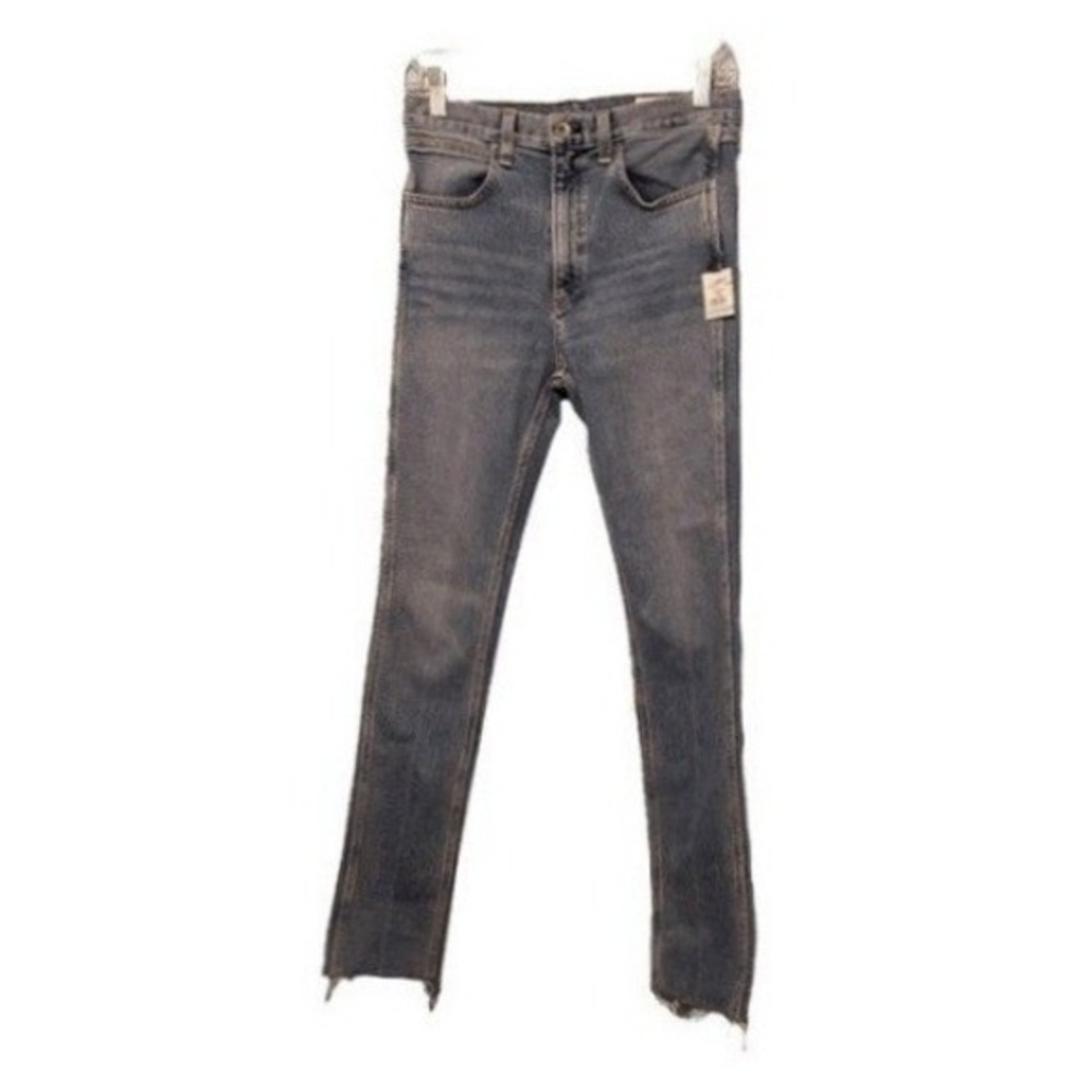 Rag & Bone Fit 2 Slim-Fit Straight Leg Jeans Blue Medium Wash Denim 27